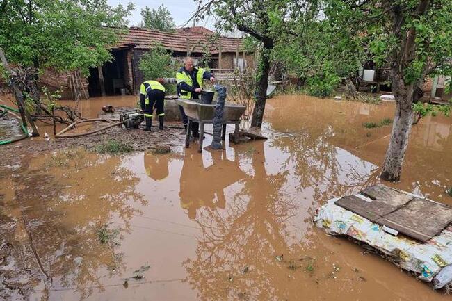 Нормализира се обстановката в Монтанско и Врачанско след валежите, няма опасност за населението, съобщиха от МВР