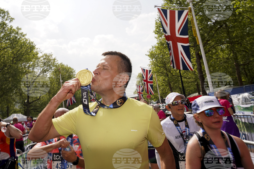 Britain London Marathon