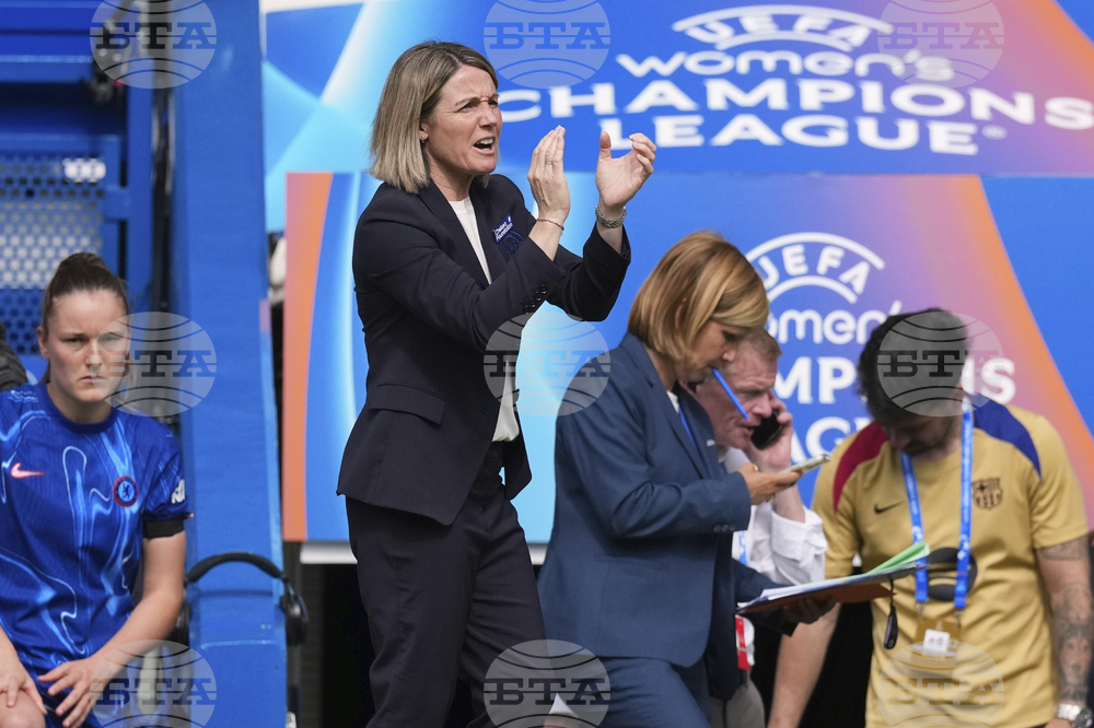 Britain Soccer Women's Champions League