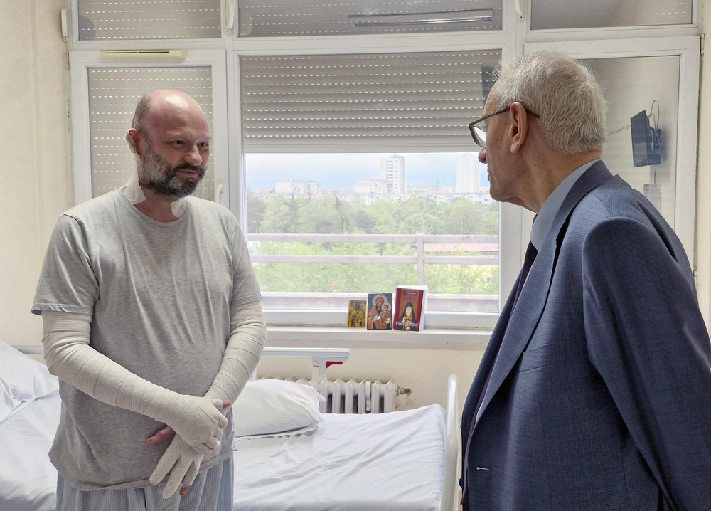 Health Minister Kirilov Checks on Kocani Patients in St. George Hospital