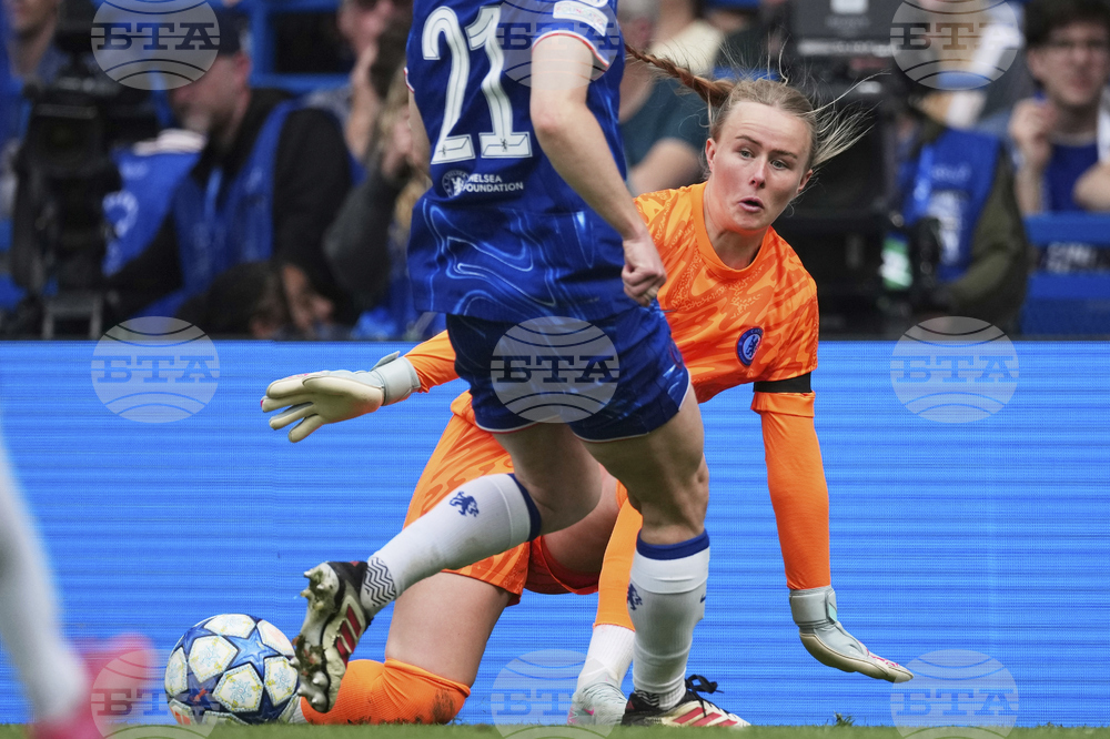 Britain Soccer Women's Champions League