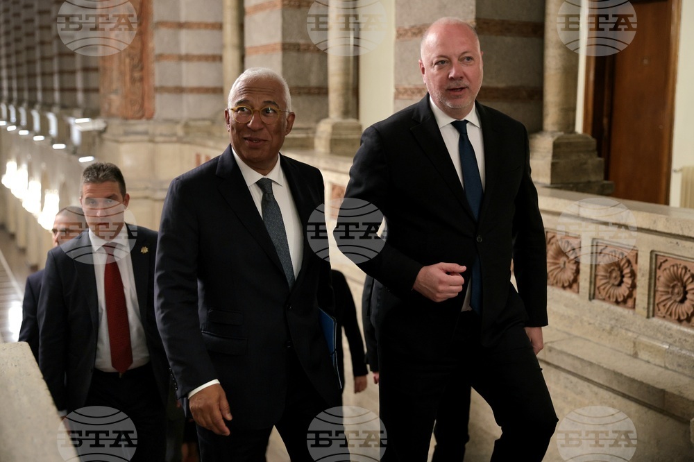 European Council President Antonio Costa Continues Visit to Bulgaria