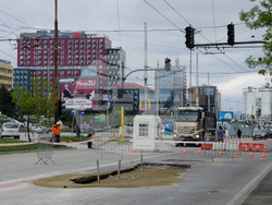 Булевард „Цариградско шосе“ - пропадане на пътя