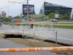 Булевард „Цариградско шосе“ - пропадане на пътя