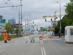Булевард „Цариградско шосе“ - пропадане на пътя