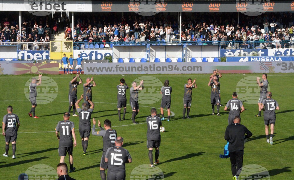 Варна - футбол - благотворителен мач - България-Северна Македония