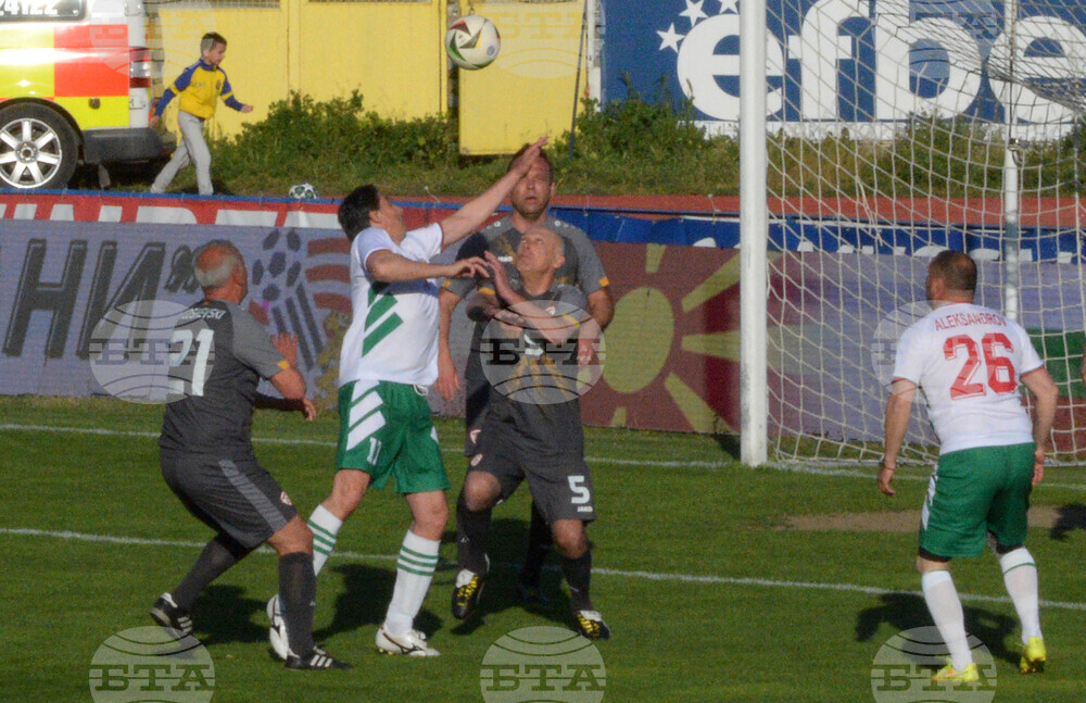 Варна - футбол - благотворителен мач - България-Северна Македония