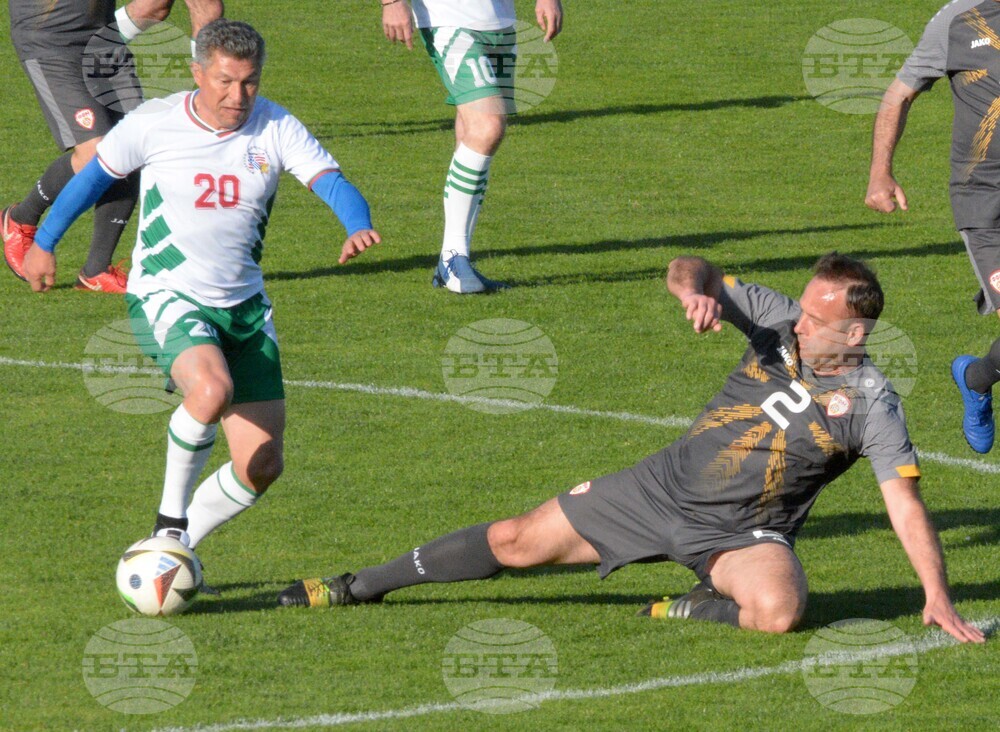 Варна - футбол - благотворителен мач - България-Северна Македония