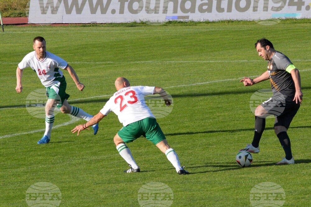 Варна - футбол - благотворителен мач - България-Северна Македония
