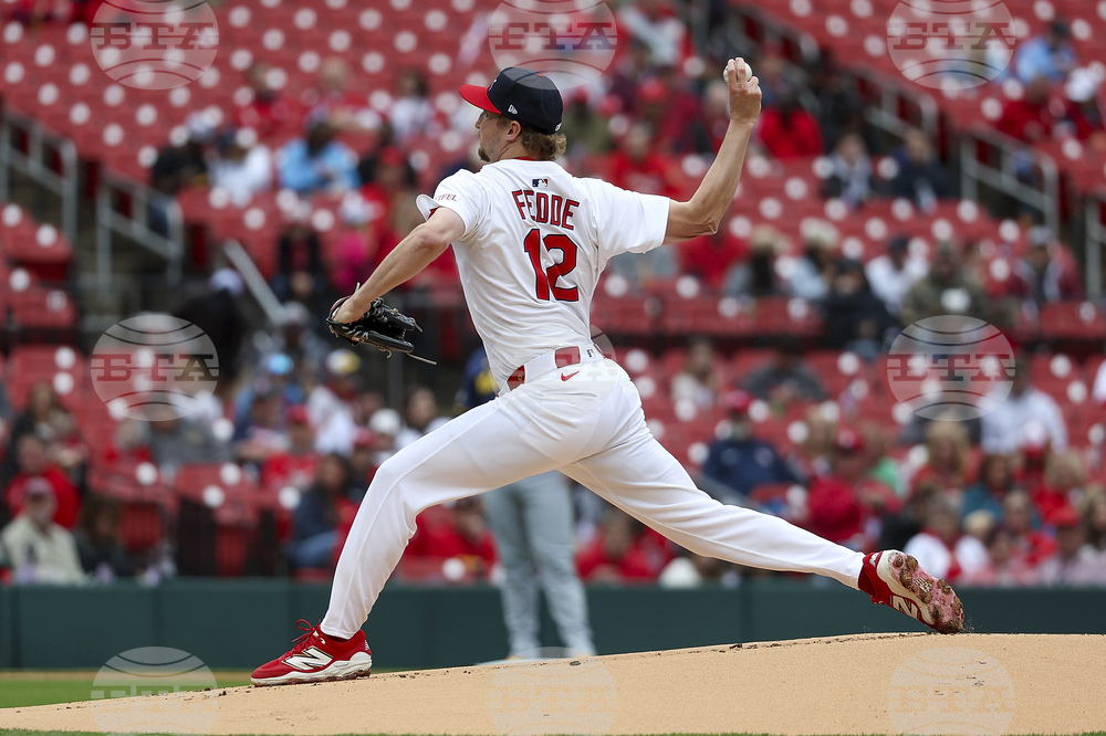 Brewers Cardinals Baseball