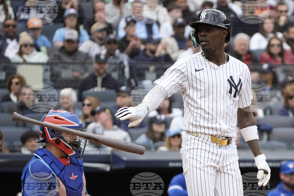 Blue Jays Yankees Baseball