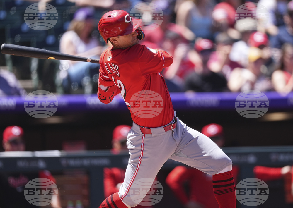 Reds Rockies Baseball