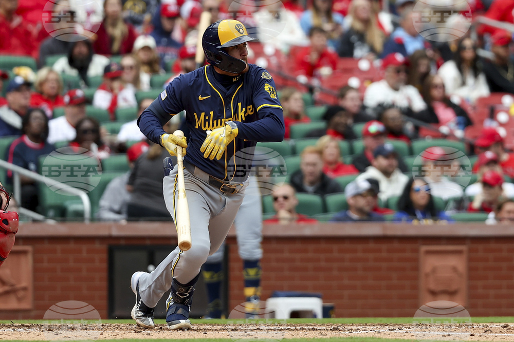 Brewers Cardinals Baseball