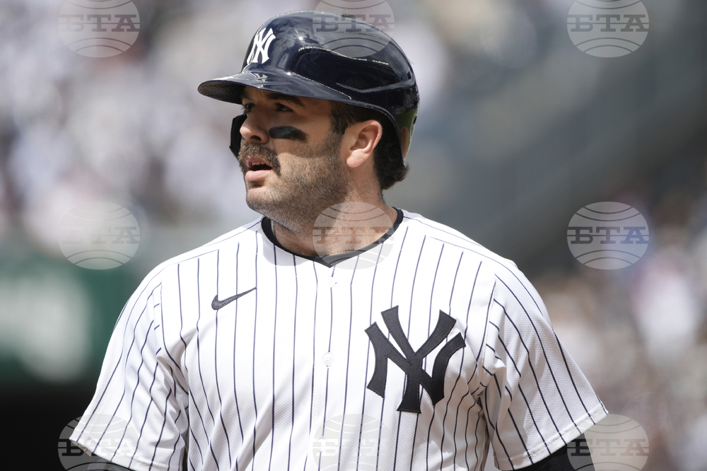 CORRECTION Blue Jays Yankees Baseball