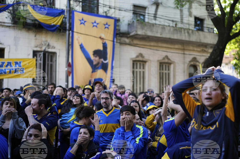 APTOPIX Argentina Soccer