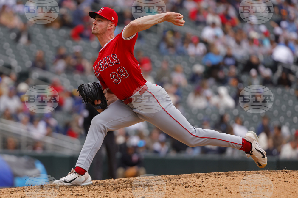Angels Twins Baseball