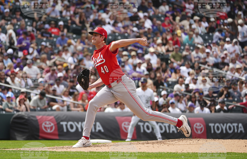 Reds Rockies Baseball