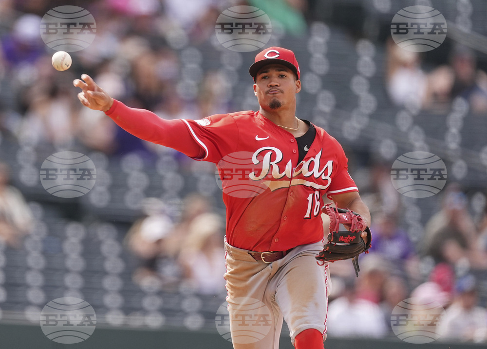 Reds Rockies Baseball