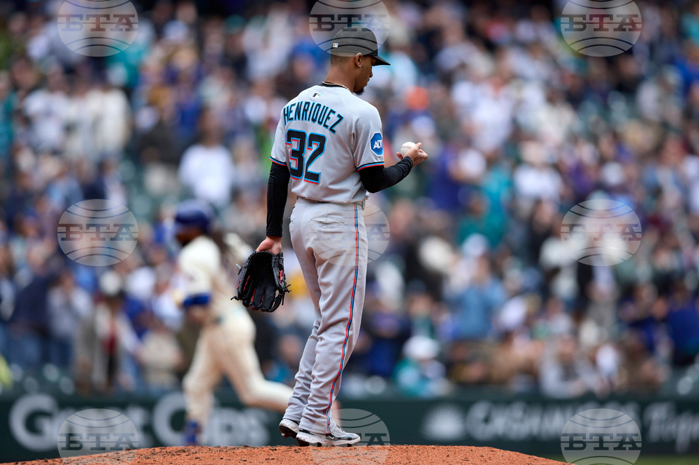 Marlins Mariners Baseball
