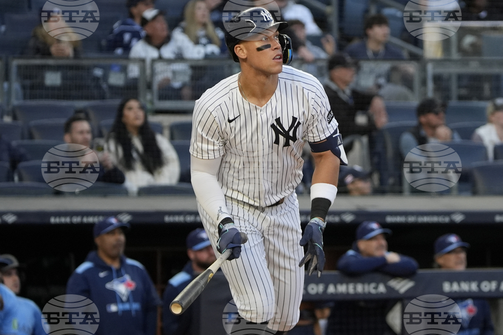 Blue Jays Yankees Baseball
