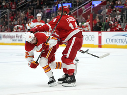 Flames Red Wings Hockey