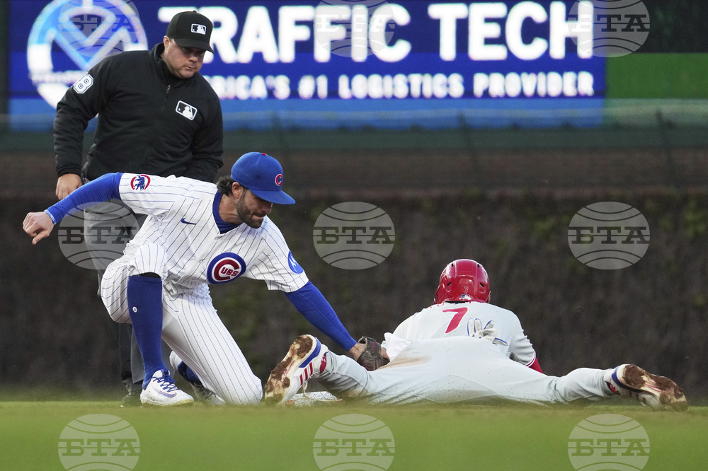 Phillies Cubs Baseball