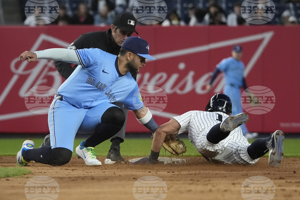 Blue Jays Yankees Baseball