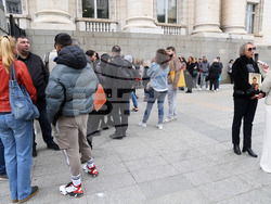 Съдебна палата - “Ангели на пътя” - протест