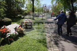 Бургас - Ден в памет на загиналите при трудови злополуки - почит