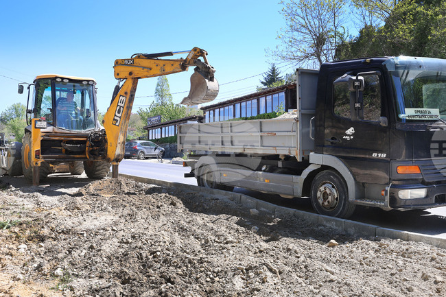 Варна - Аспарухово-Галата - път - ремонт