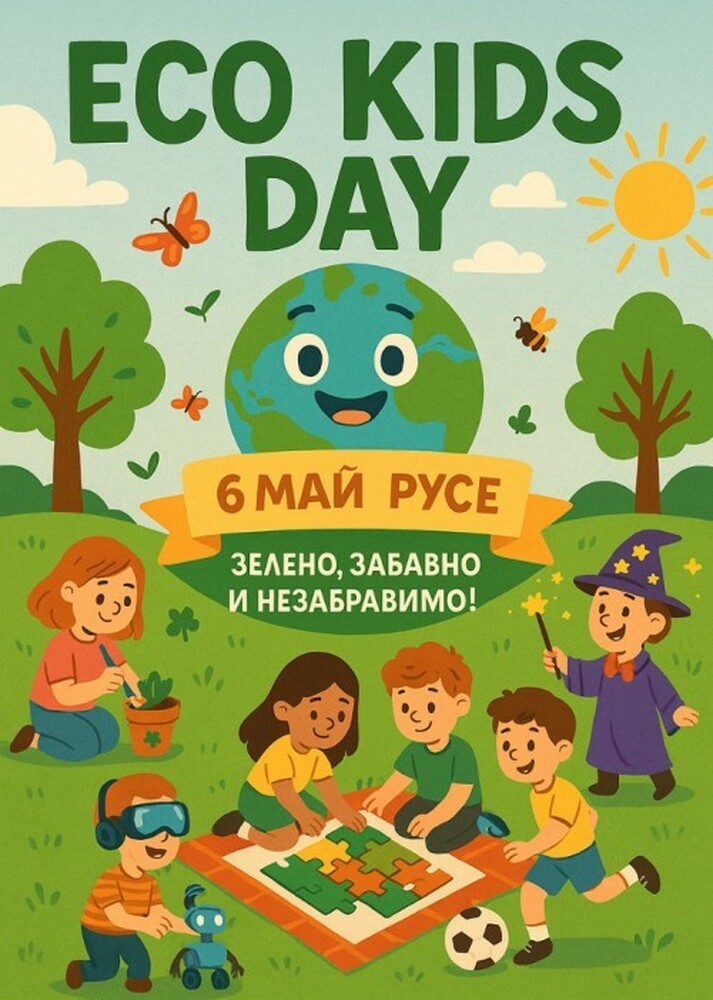 Община Русе: Пъзели, магическо шоу, роботика и много игри за най-малките русенци на празничния 6 май