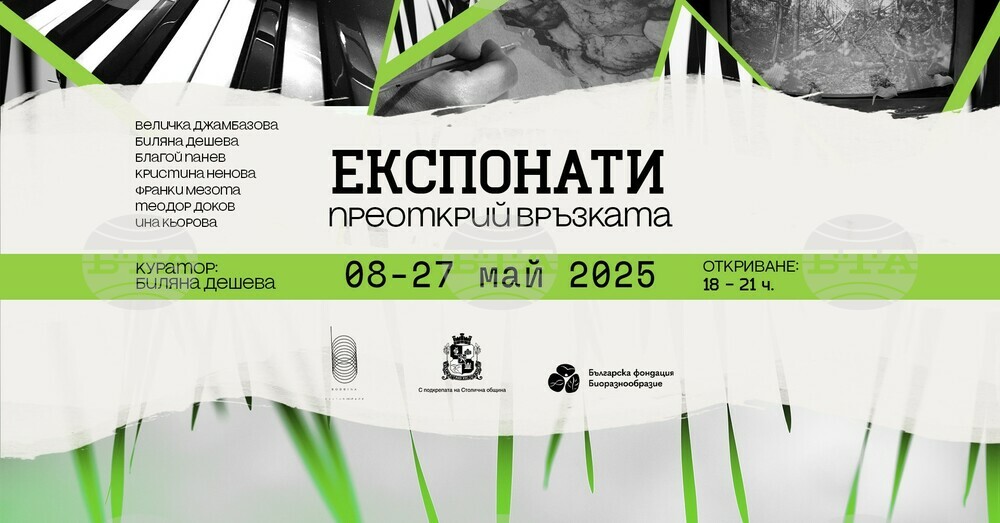 Изложба за възстановяване на изгубената връзка между човека и природата представят седем артисти