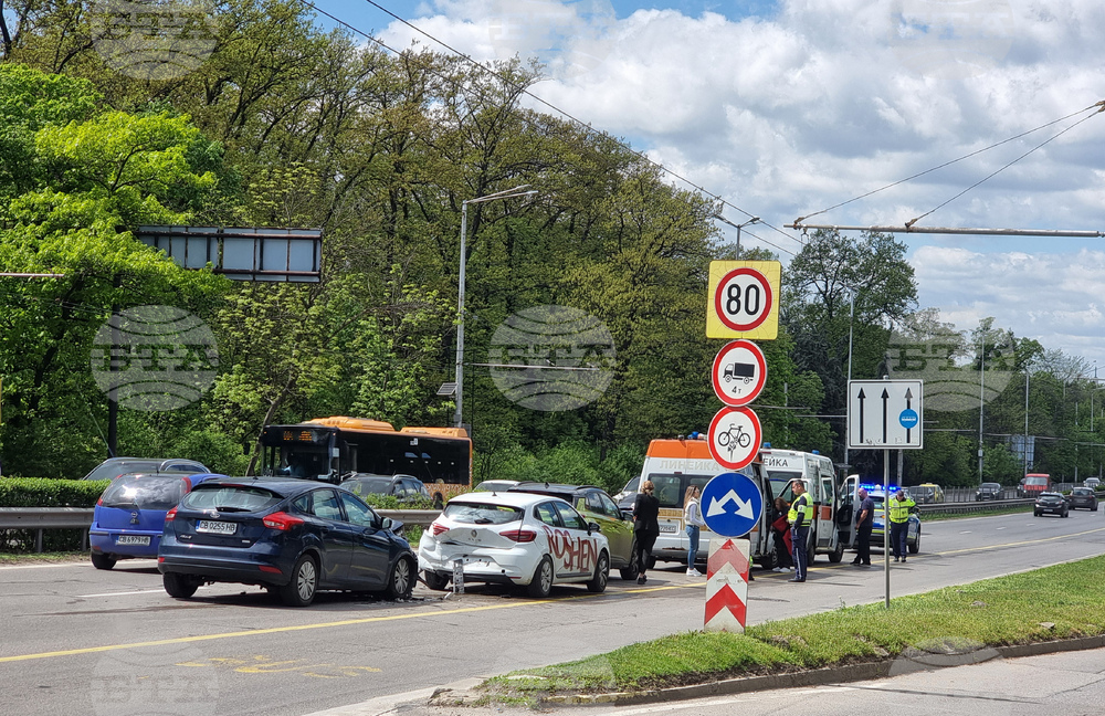 София - Цариградско шосе - катастрофа