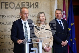 УАСГ - Красимир Вълчев - ректори - пресконференция