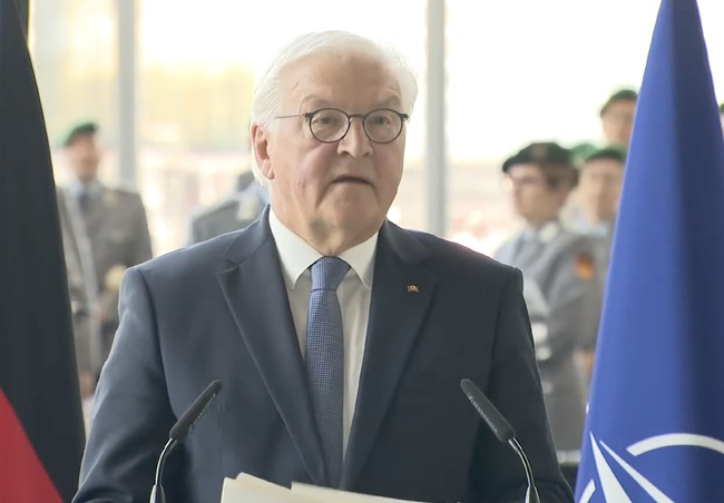 Германия ще остане гръбнак на европейската отбрана, заяви президентът Франк-Валтер Щайнмайер