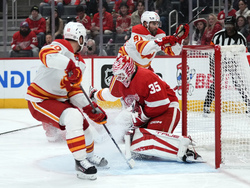 Flames Red Wings Hockey