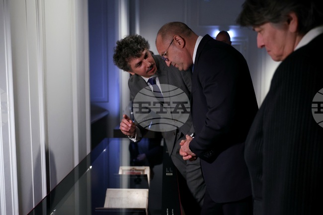 President Radev Honors Polish Library for Preserving Key Slavic Manuscript