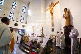 Заупокойна литургия за папа Франциск