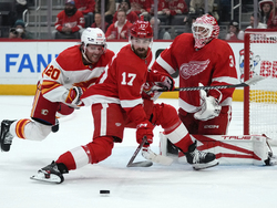 Flames Red Wings Hockey