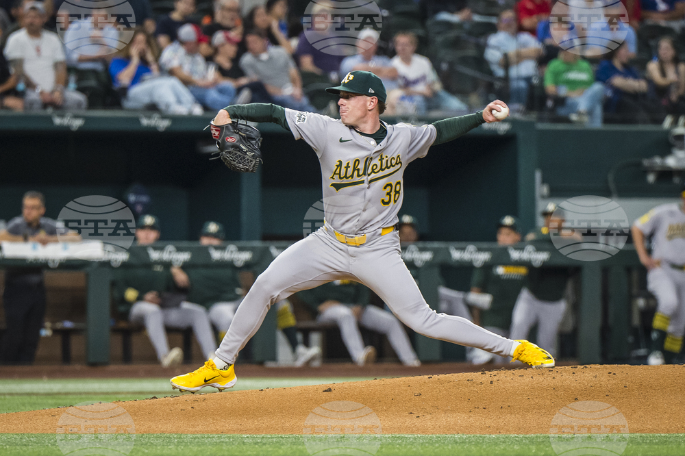 Athletics Rangers Baseball