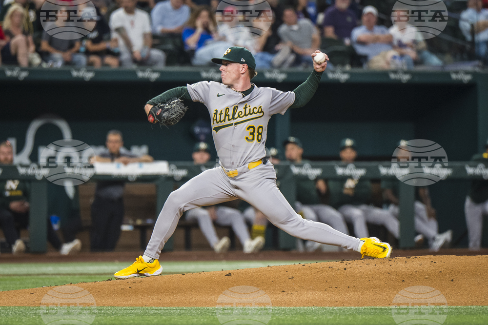 Athletics Rangers Baseball