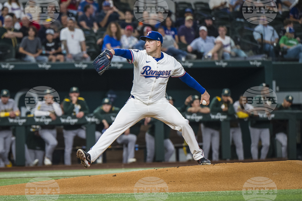 Athletics Rangers Baseball