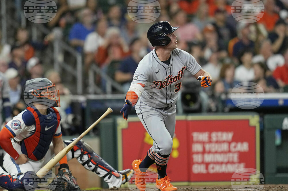 Tigers Astros Baseball