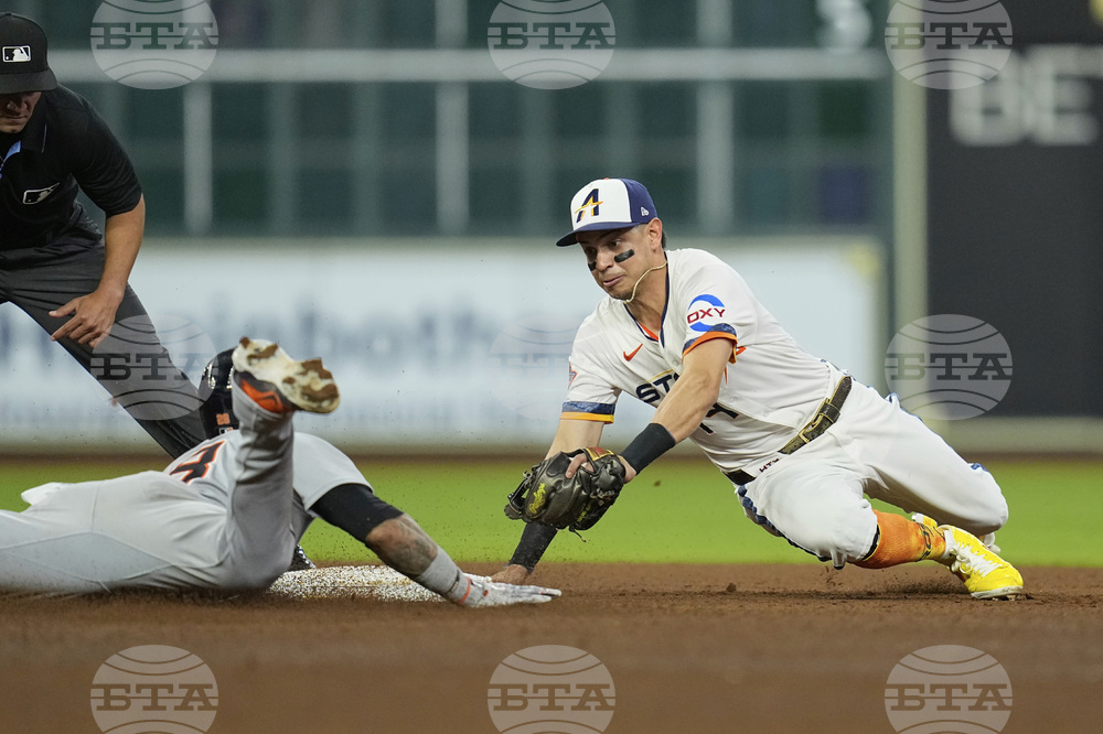 Tigers Astros Baseball