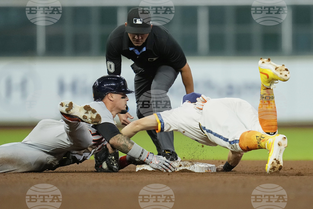 Tigers Astros Baseball