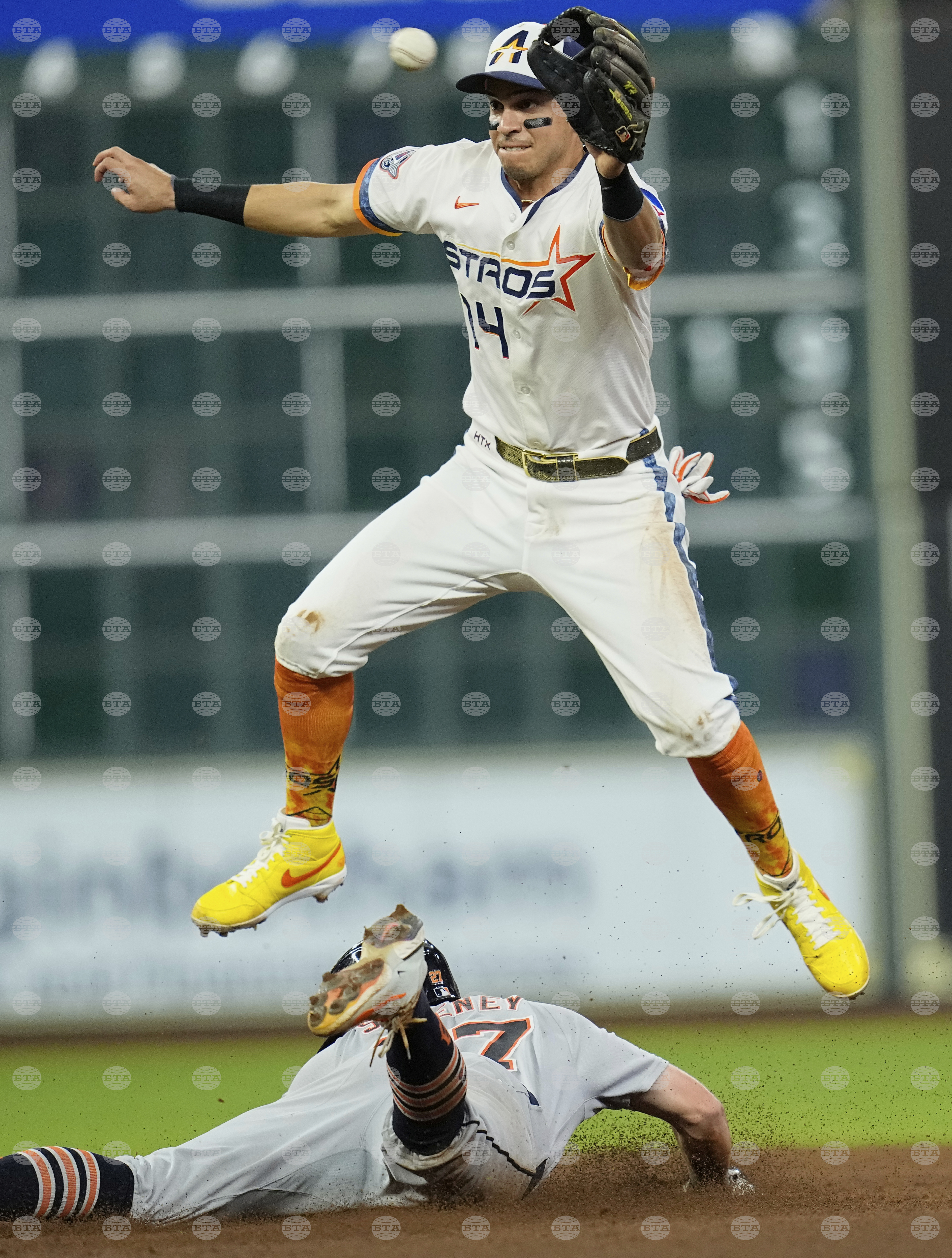 Tigers Astros Baseball