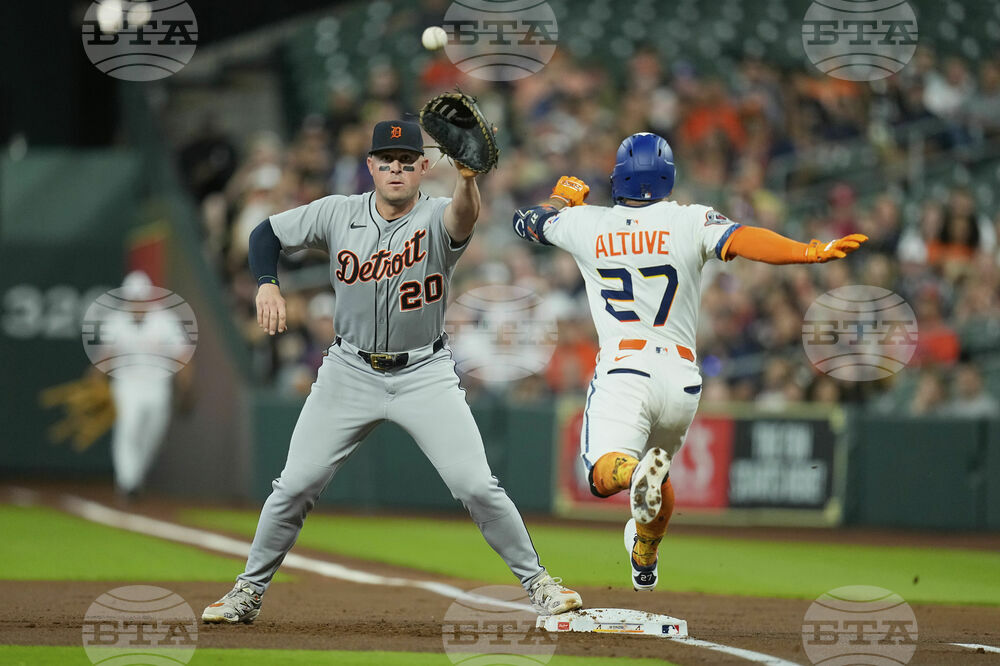 APTOPIX Tigers Astros Baseball