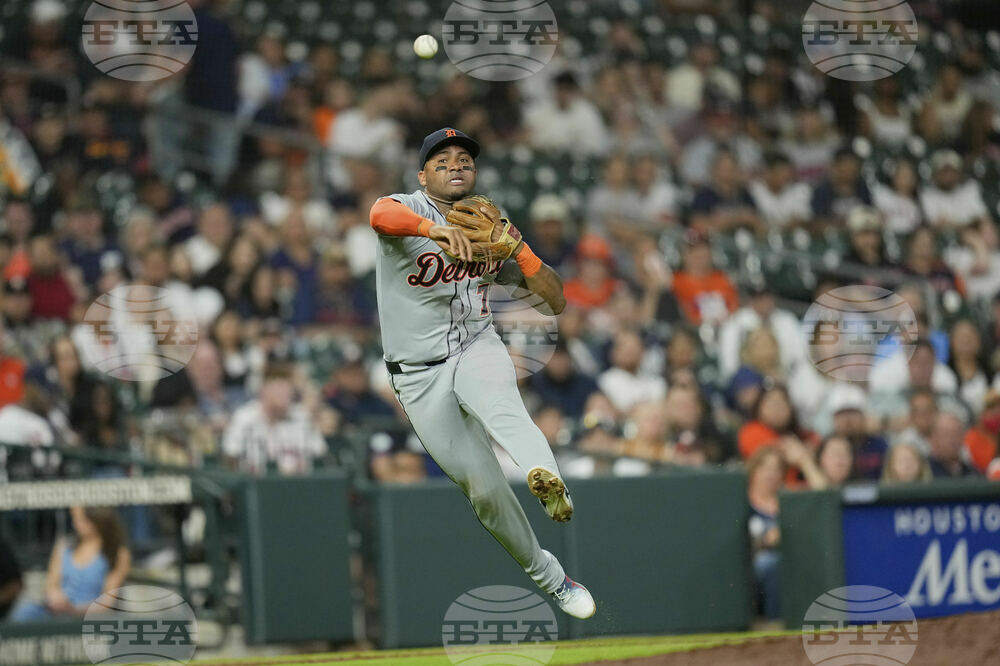 Tigers Astros Baseball