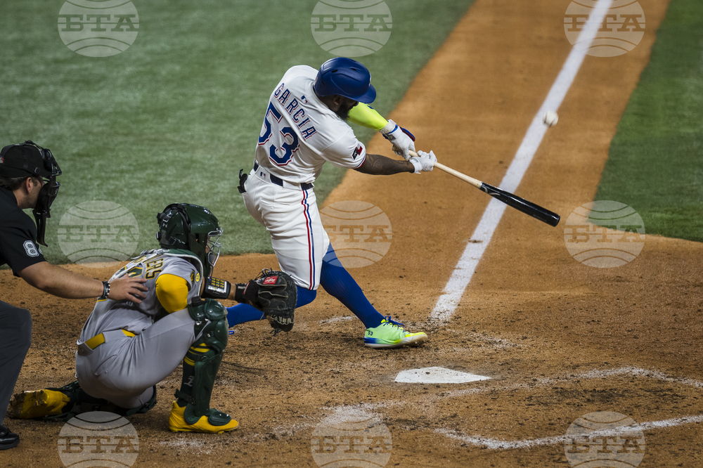 Athletics Rangers Baseball