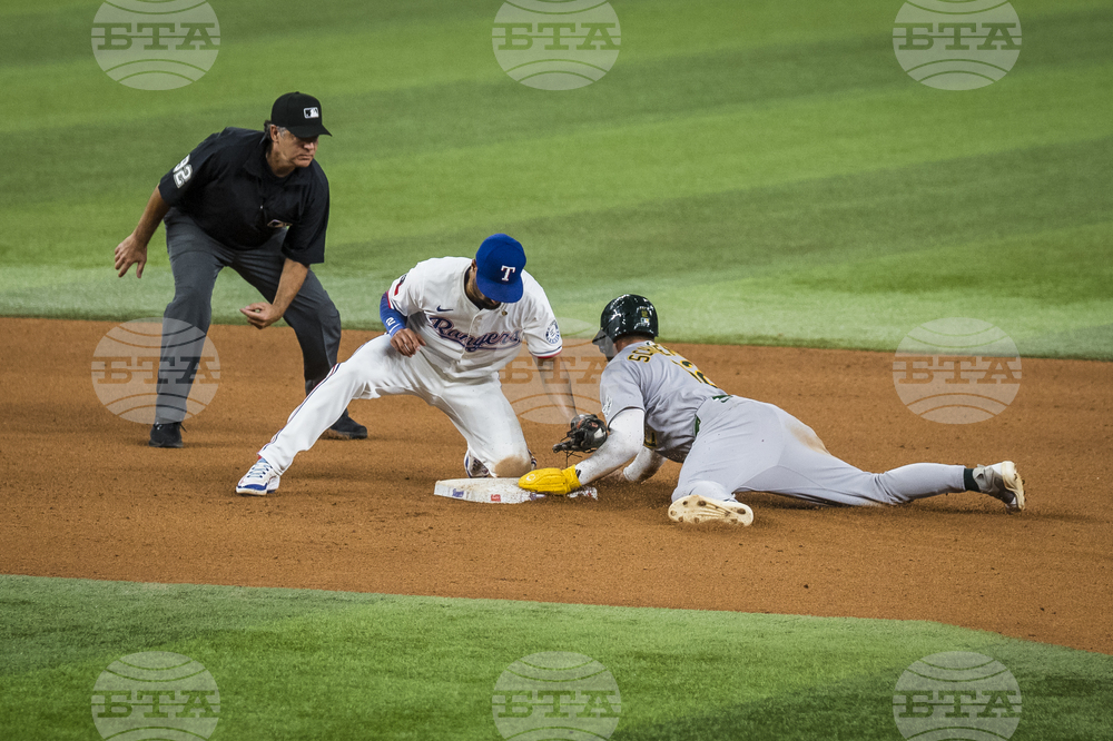 Athletics Rangers Baseball